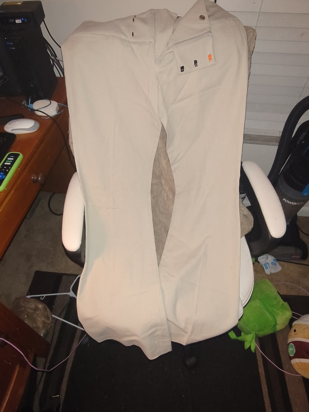 Men's Beige Casual Chinos - Classic Fit